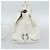 Borsa Salvatore Ferragamo Gancini in pelle 2way Oro Bianco Auth ka5027 - vista 5
