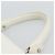 Borsa Salvatore Ferragamo Gancini in pelle 2way Oro Bianco Auth ka5027 - vista 8