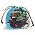 LOEWE Ghibli Kooperation Howl's Moving Castle Pouch Canvas Blau Auth 190232SM