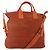PRADA Handtasche Canvas 2way Orange Gold Auth mr2579V Golden