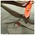 PRADA Handtasche Canvas 2way Orange Gold Auth mr2579V Golden - Ansicht 19