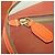 PRADA Handtasche Canvas 2way Orange Gold Auth mr2579V Golden - Ansicht 22