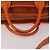 PRADA Handtasche Canvas 2way Orange Gold Auth mr2579V Golden - Ansicht 9