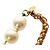 Collana CHANEL Metallo Perla Oro Bianco CC Auth bs35757V D'oro - vista 14