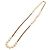 Collana CHANEL Metallo Perla Oro Bianco CC Auth bs35757V D'oro - vista 2