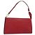 LOUIS VUITTON Epi Pochette Accessoires Bolsa Vermelha M52947 LV Auth 185044 Vermelho