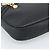 Borsa a tracolla Christian Dior in pelle nera e oro Auth 188570 Nero D'oro - vista 11