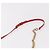 Borsa a Spalla Christian Louboutin in Pelle Bianca e Rossa Auth bs35872 Bianco Rosso - vista 8