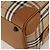 Borsa Boston Burberrys Nova Check in tela Beige Gold Auth 187178A D'oro - vista 10