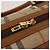 Borsa Boston Burberrys Nova Check in tela Beige Gold Auth 187178A D'oro - vista 15