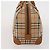 Borsa Boston Burberrys Nova Check in tela Beige Gold Auth 187178A D'oro - vista 5
