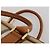 Borsa Boston Burberrys Nova Check in tela Beige Gold Auth 187178A D'oro - vista 8