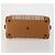 Borsa Boston Burberrys Nova Check in tela Beige Gold Auth 187178A D'oro - vista 9