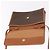 Céline Borsa a Spalla in Tela Macadam CELINE in Pelle PVC Marrone Oro Auth BA13670 D'oro - vista 15