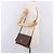Céline Borsa a Spalla in Tela Macadam CELINE in Pelle PVC Marrone Oro Auth BA13670 D'oro - vista 23