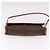 Céline Borsa a Spalla in Tela Macadam CELINE in Pelle PVC Marrone Oro Auth BA13670 D'oro - vista 9