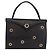 Borsa BALLY in pelle nera e oro Auth 189200 Nero D'oro - vista 2