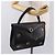 Borsa BALLY in pelle nera e oro Auth 189200 Nero D'oro - vista 22