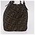 Borsa a Mano FENDI Zucca Canvas Nero Marrone Auth 189369 - vista 5