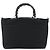 Borsa GUCCI Bamboo Nylon Nero Argento 002 1998 0352 Auth ep14964 - vista 3