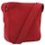 Borsa a tracolla Miu Miu in tela rossa Auth bs35735 Rosso