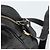 Borsa a tracolla GUCCI GG Canvas Guccissima in pelle nera e oro 201448 Auth BA13721A Nero D'oro - vista 14
