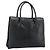 Borsa CHANEL in pelle di agnello nera con CC dorato Autentica bs35740 Nero D'oro