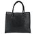 Borsa CHANEL in pelle di agnello nera con CC dorato Autentica bs35740 Nero D'oro - vista 3
