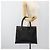 Borsa CHANEL in pelle di agnello nera con CC dorato Autentica bs35740 Nero D'oro - vista 30