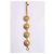 Chanel Bracciale dorato D'oro - vista 2