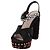 Décolleté Miu Miu in velluto bordeaux Auth BA13689M Bordò - vista 2