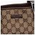 Borsa Tote GUCCI GG Supreme Web Sherry Line Beige Argento 131186 Auth BA13747A - vista 14
