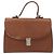 Bolso Burberry de cuero 2way Marrón Oro Auth ep14918 Castaño Dorado - vista 2