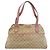 Bolsa Tote GUCCI GG Canvas Bege Dourado 163288 Auth 189663 - vista 2