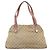 Bolsa Tote GUCCI GG Canvas Bege Dourado 163288 Auth 189663 - vista 3
