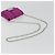 Borsa a tracolla Christian Dior Chain Cannage in pelle di agnello viola Auth 189118A Argento Porpora - vista 7