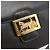 Céline Borsa a Spalla CELINE Horse Carriage in Pelle Marrone Scuro Oro Auth 189835A D'oro - vista 14