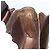 Céline Borsa a Spalla CELINE Horse Carriage in Pelle Marrone Scuro Oro Auth 189835A D'oro - vista 17