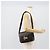 Céline Borsa a Spalla CELINE Horse Carriage in Pelle Marrone Scuro Oro Auth 189835A D'oro - vista 24