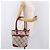 BURBERRY Nova Check Tote Bag Canvas Beige Silver Auth ka4974A Silber - Ansicht 26