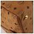 Bolso Boston MCM Vicetos de cuero marrón oro Auth 189352 Castaño Dorado - vista 13