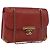 CHANEL Matelasse Chain Shoulder Bag Lamb Skin Red Gold CC Auth ka5036M Rosso D'oro