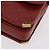 CHANEL Matelasse Chain Shoulder Bag Lamb Skin Red Gold CC Auth ka5036M Rosso D'oro - vista 13