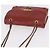 CHANEL Matelasse Chain Shoulder Bag Lamb Skin Red Gold CC Auth ka5036M Rosso D'oro - vista 7