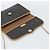 Bolsa de ombro com corrente Christian Dior Honeycomb Canvas PVC Preto Ouro Auth 189935 Dourado - vista 14