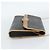 Bolsa de ombro com corrente Christian Dior Honeycomb Canvas PVC Preto Ouro Auth 189935 Dourado - vista 5