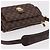 LOUIS VUITTON Damier Ebene Ravello GM Shoulder Bag N60006 LV Auth 190143SAV - vista 6