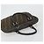 Borsa a Mano FENDI Zucca Canvas Nero Marrone Auth ka4970 - vista 6
