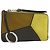 LOEWE Puzzle Card Case Leather Multicolor Silver Auth 189011 Silvery Multiple colors