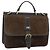 Borsa GUCCI Scamosciato Marrone Oro Auth ep14913 D'oro